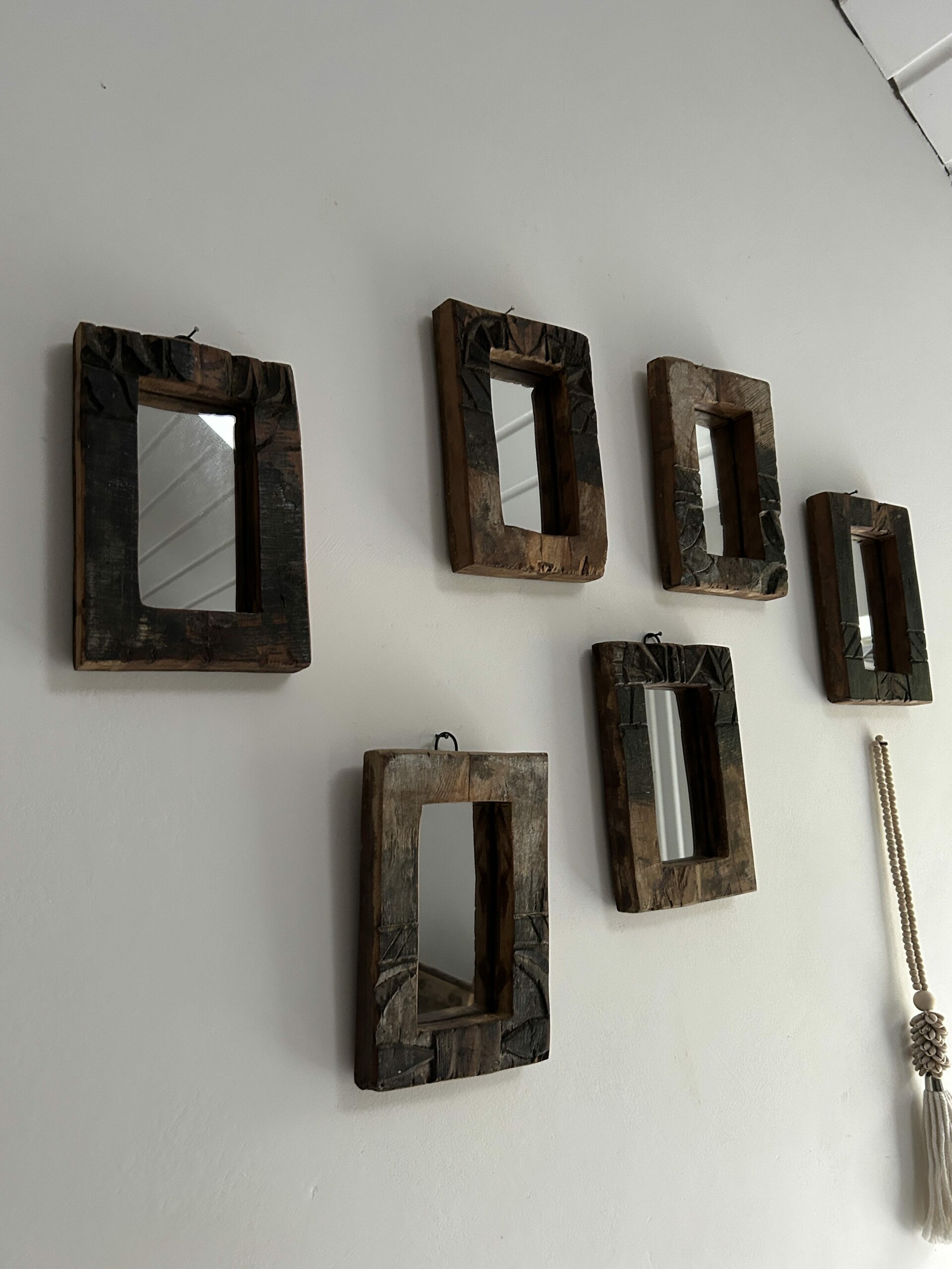 authentieke houten spiegels Koezoe