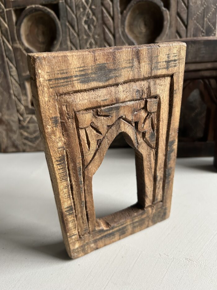 wanddeco hout carving